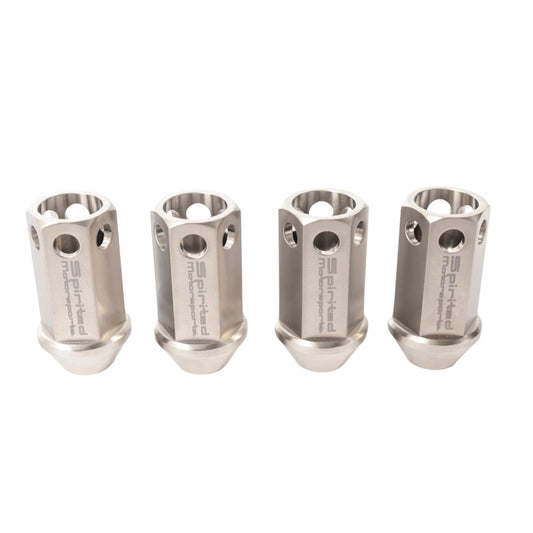 Titanium Lug Nuts 12x1.5 by Spirited Motorsports (Set of 20)