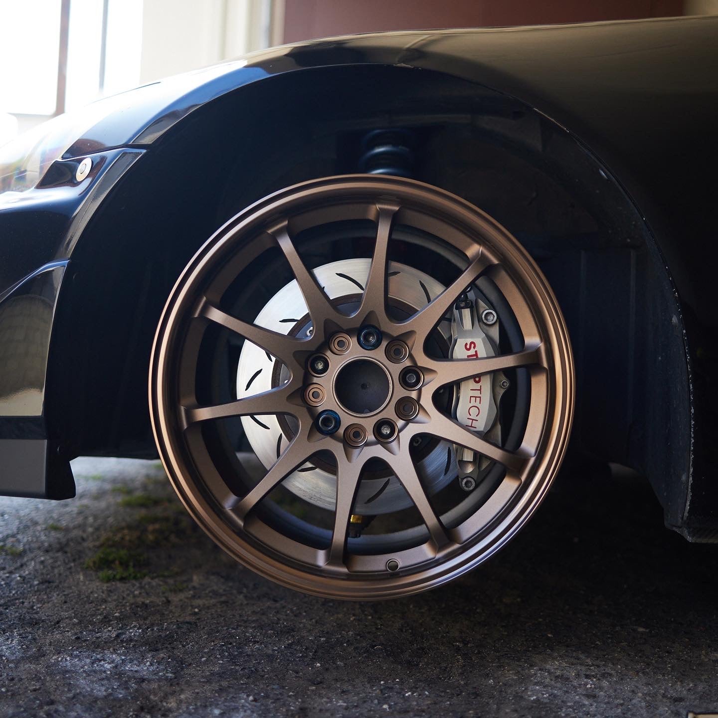 17x10 +45 5x114 Bronze Anodized Forged Wheel