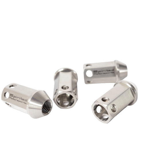 Titanium Lug Nuts 12x1.5 by Spirited Motorsports (Set of 4)