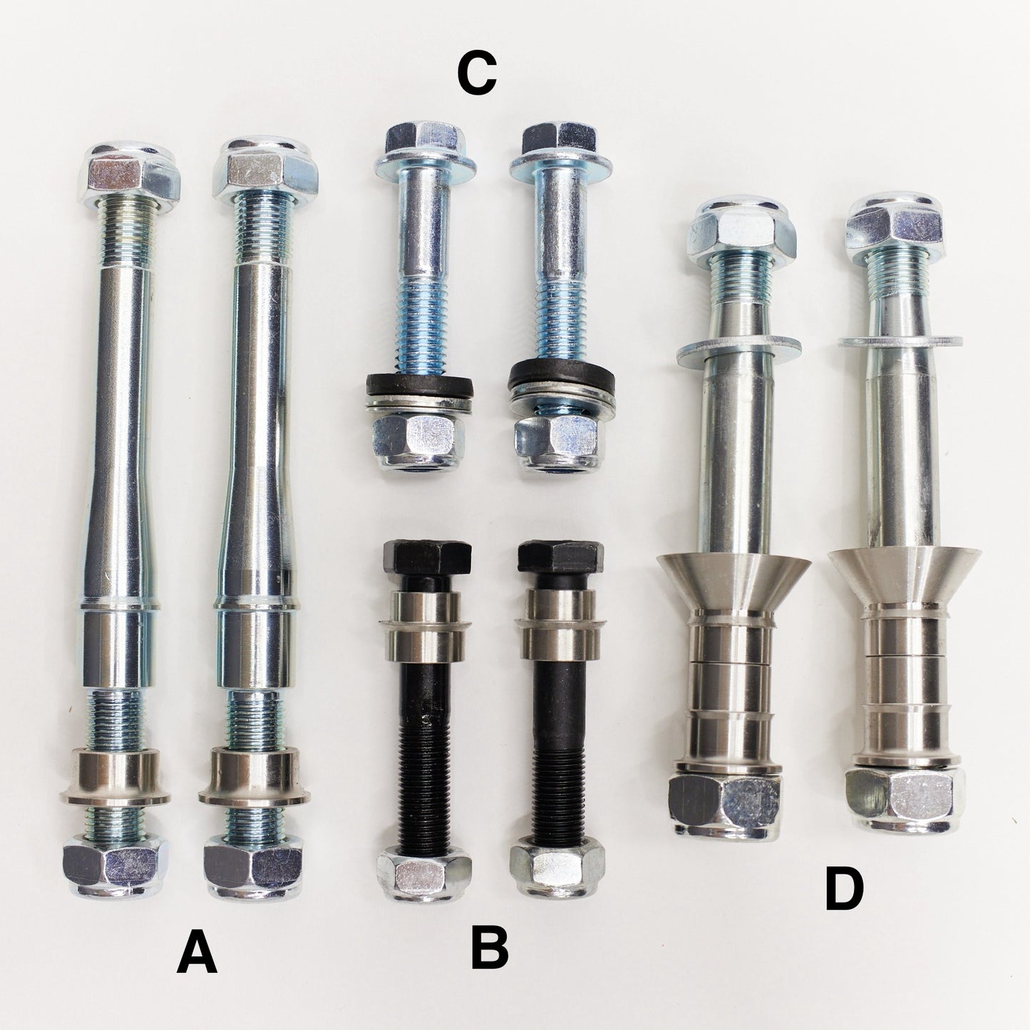 FAPO Set of Hardware Only For Drift Angle Kit BMW E36 E46