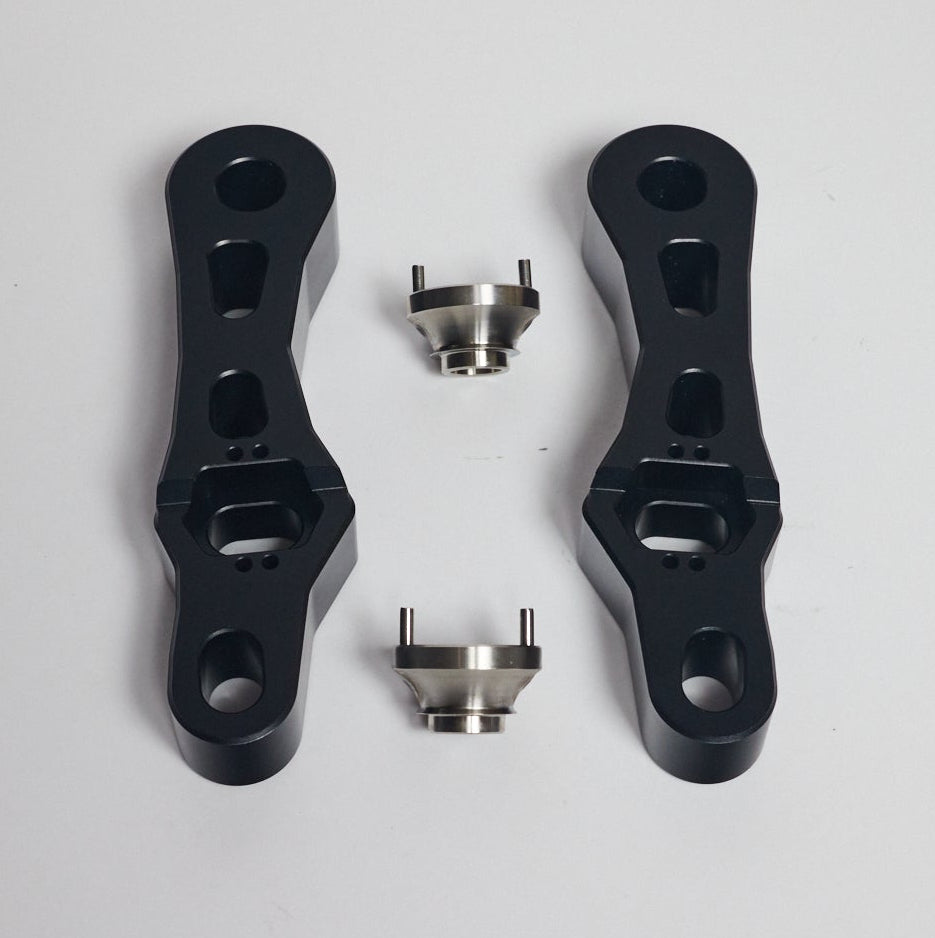 FAPO Front Angle Adapter UPGRADE Drift 7075 Aluminum For BMW E36 E46