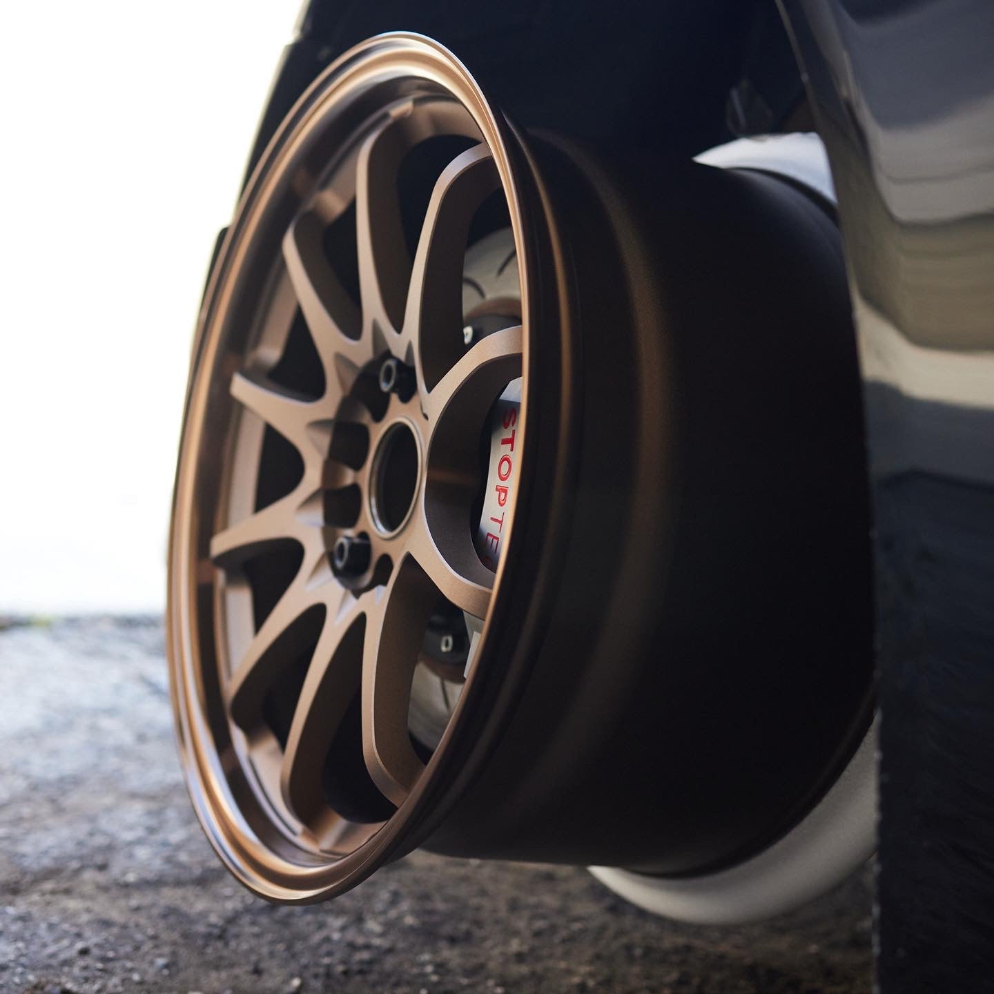 17x10 +45 5x114 Bronze Anodized Forged Wheel